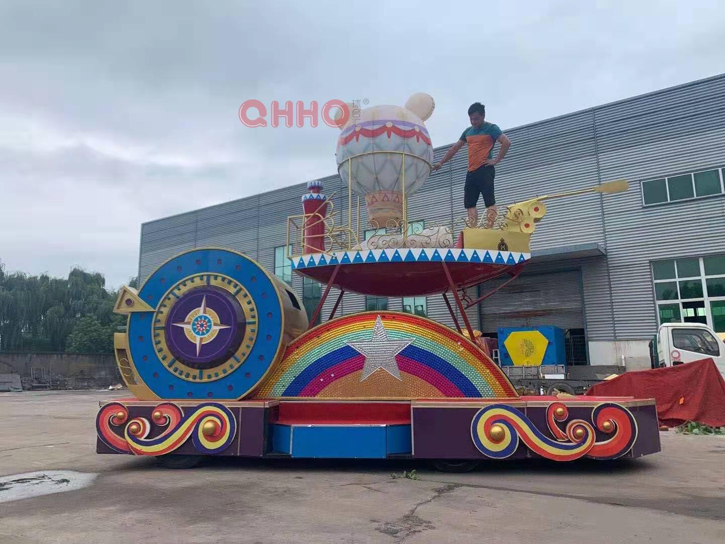 内江巡游花车出租厂家花车租赁