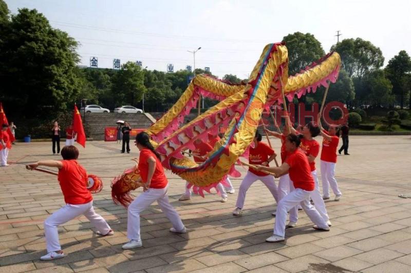 成都场地布置 南方舞龙风格特点