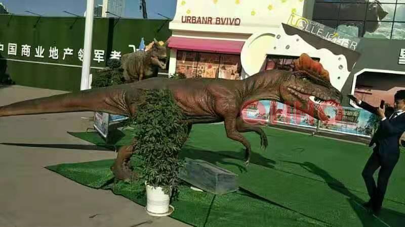 汕头恐龙模型出租电话 恐龙服装租赁