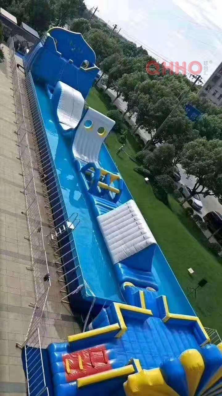 大型水上闯关厂家批发 水上大冲关