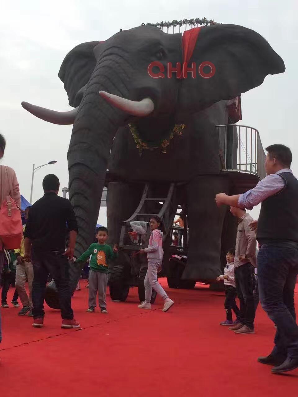 青岛机械大象出租厂家 巡游大象租赁
