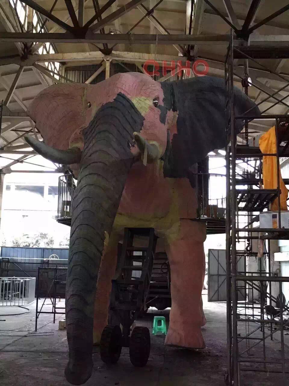 兰州机械大象出租厂家 巡游大象租赁