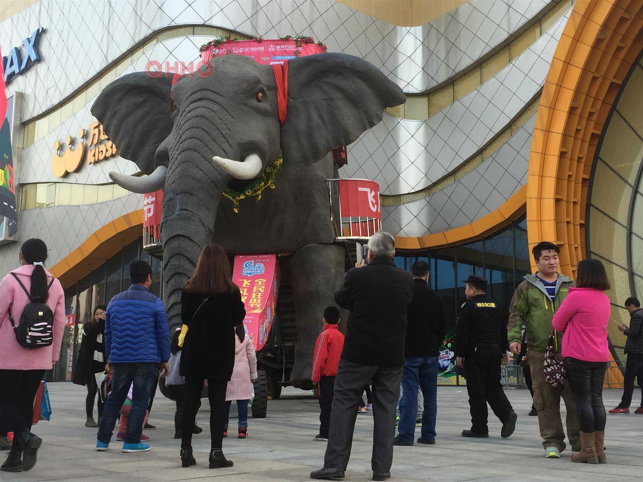 桂林机械大象出租厂家 巡游大象出租